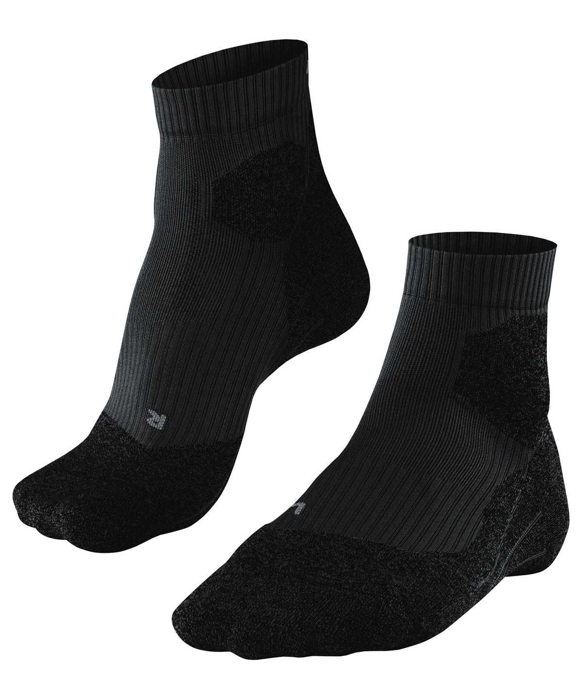 Sports Socks Falke RU Trail Running Socks Damskie Czarne | LFYHRG-803