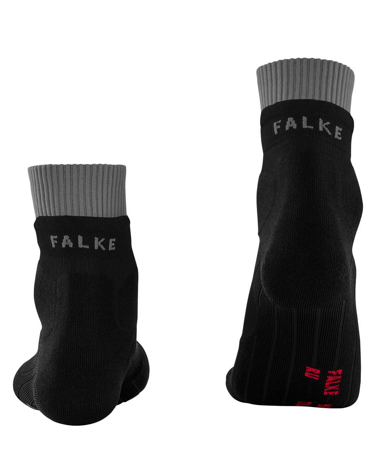 Sports Socks Falke RU Trail Running Socks Damskie Czarne | GHPUNO-674