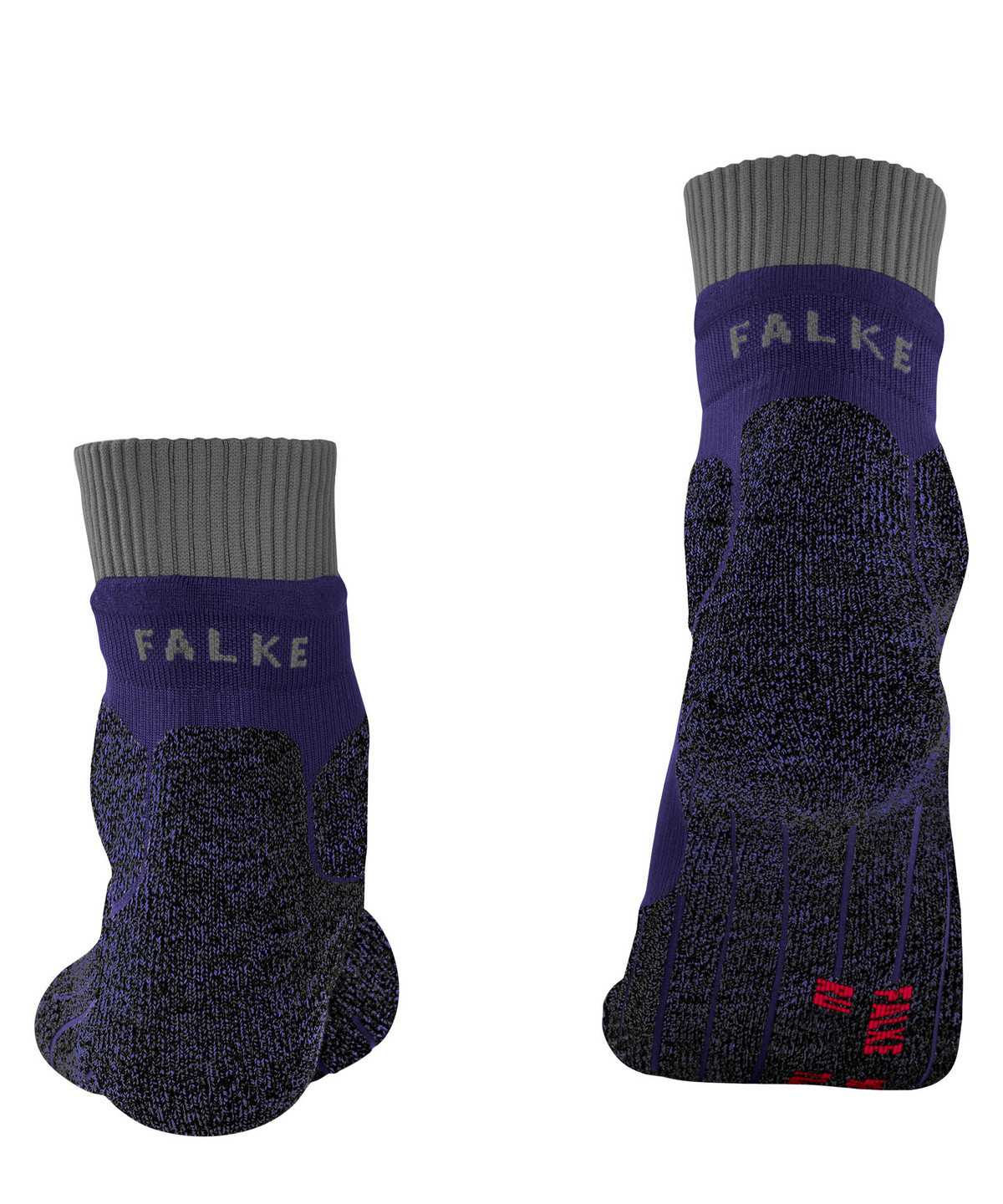 Sports Socks Falke RU Trail Running Socks Damskie Fioletowe | LRQDEV-789