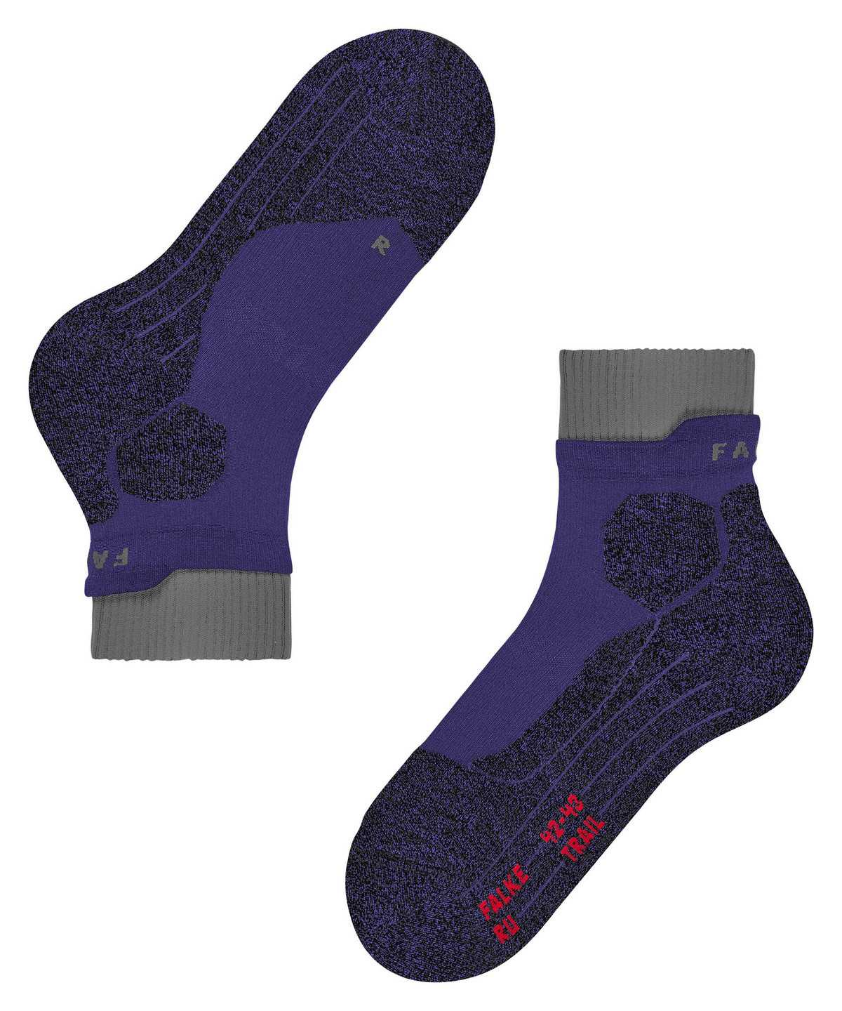 Sports Socks Falke RU Trail Running Socks Damskie Fioletowe | LRQDEV-789