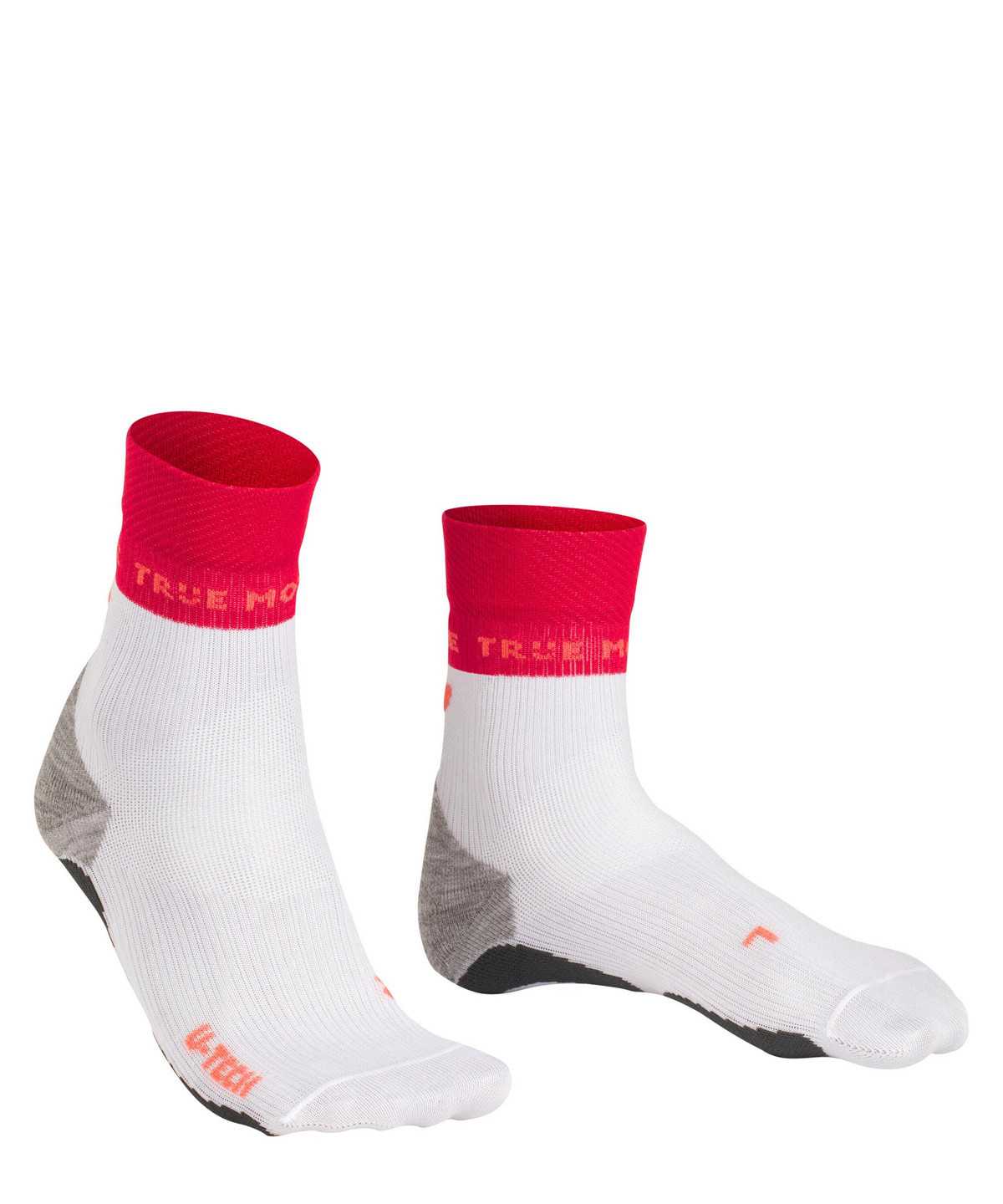 Sports Socks Falke RU True Motion Nevos Running Socks Damskie Białe | LFKJPS-903