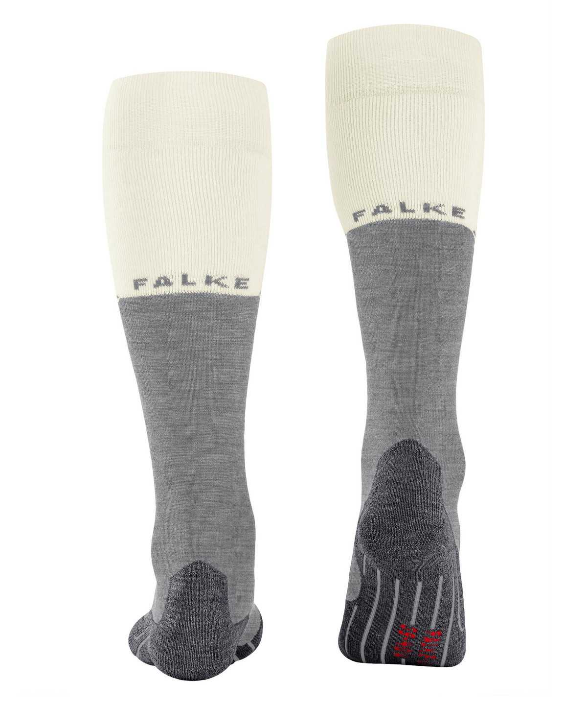 Sports Socks Falke SK2 Intermediate Skiing Knee-high Socks Damskie Szare | QOVMRC-047