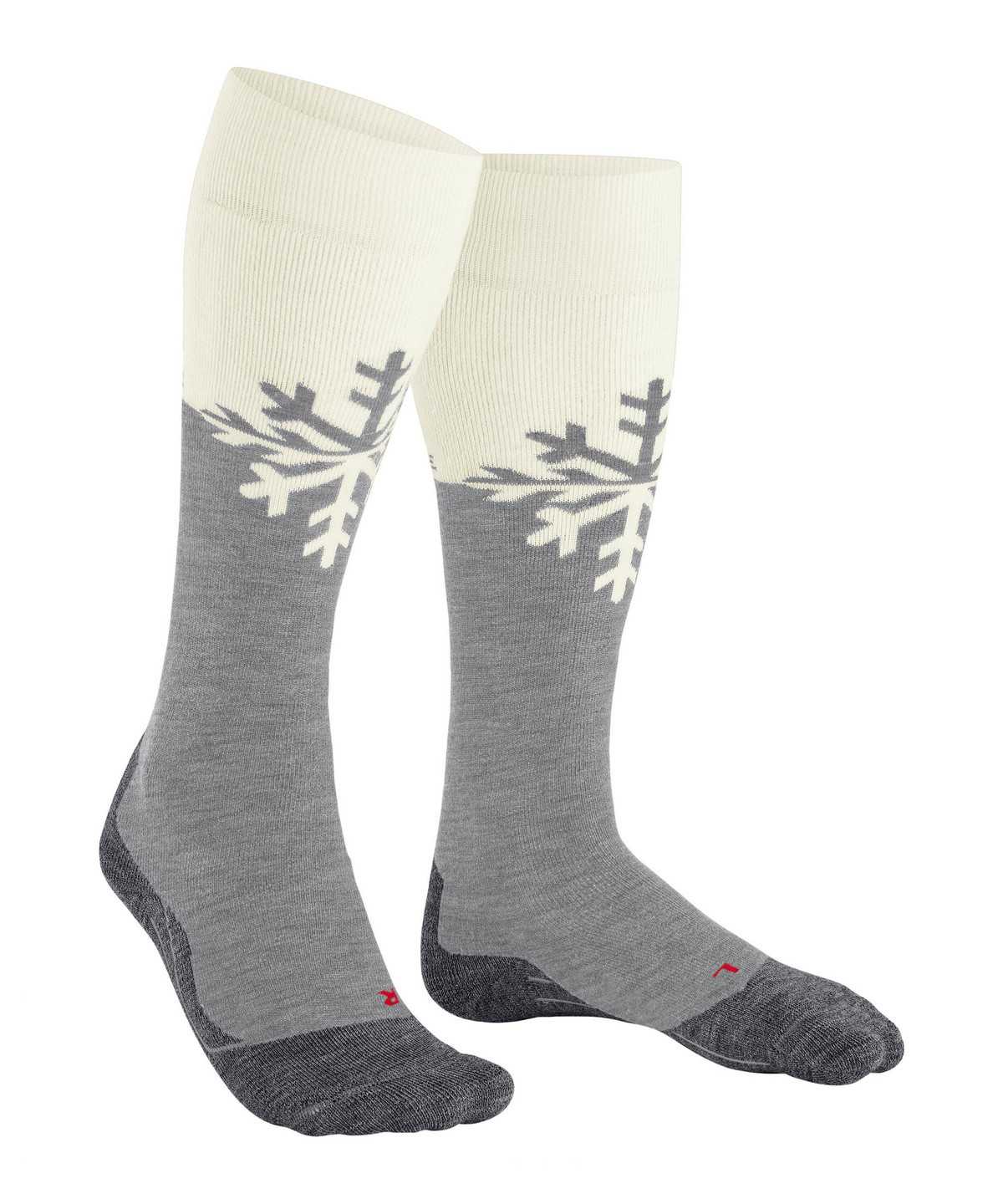 Sports Socks Falke SK2 Intermediate Skiing Knee-high Socks Damskie Szare | QOVMRC-047