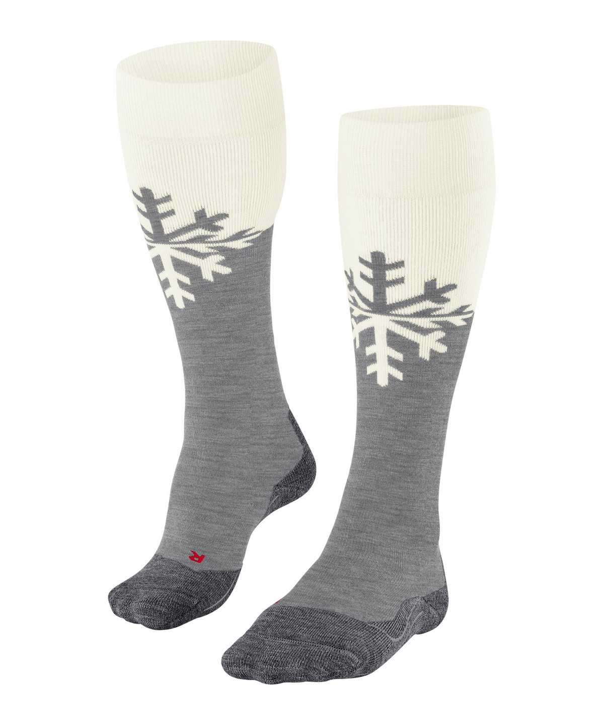 Sports Socks Falke SK2 Intermediate Skiing Knee-high Socks Damskie Szare | QOVMRC-047