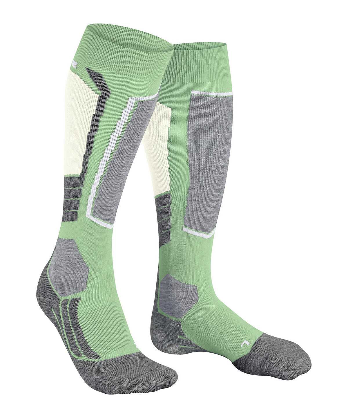 Sports Socks Falke SK2 Intermediate Skiing Knee-high Socks Damskie Zielone | YZXNJI-059