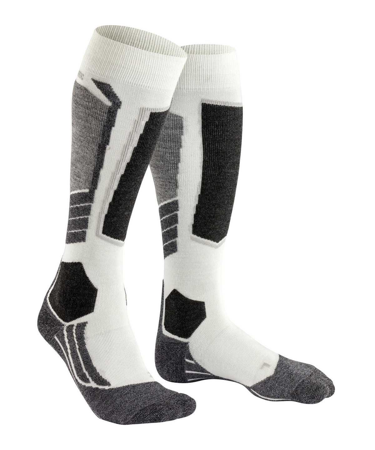 Sports Socks Falke SK2 Intermediate Skiing Knee-high Socks Damskie Białe | XDCPMS-106