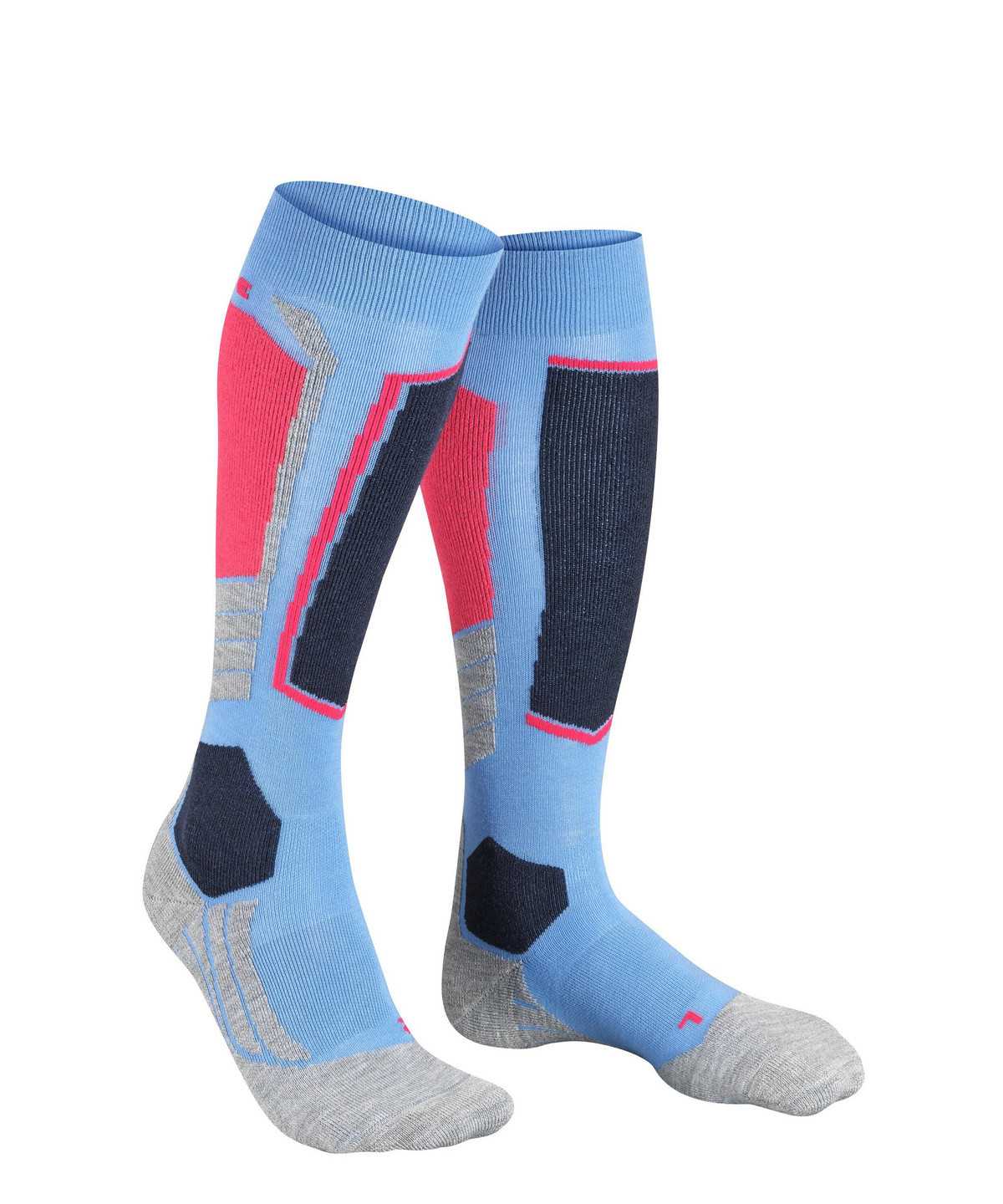 Sports Socks Falke SK2 Intermediate Skiing Knee-high Socks Damskie Niebieskie | ISFQEH-835