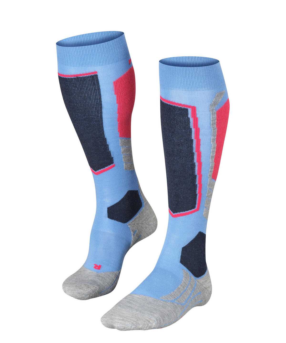 Sports Socks Falke SK2 Intermediate Skiing Knee-high Socks Damskie Niebieskie | ISFQEH-835