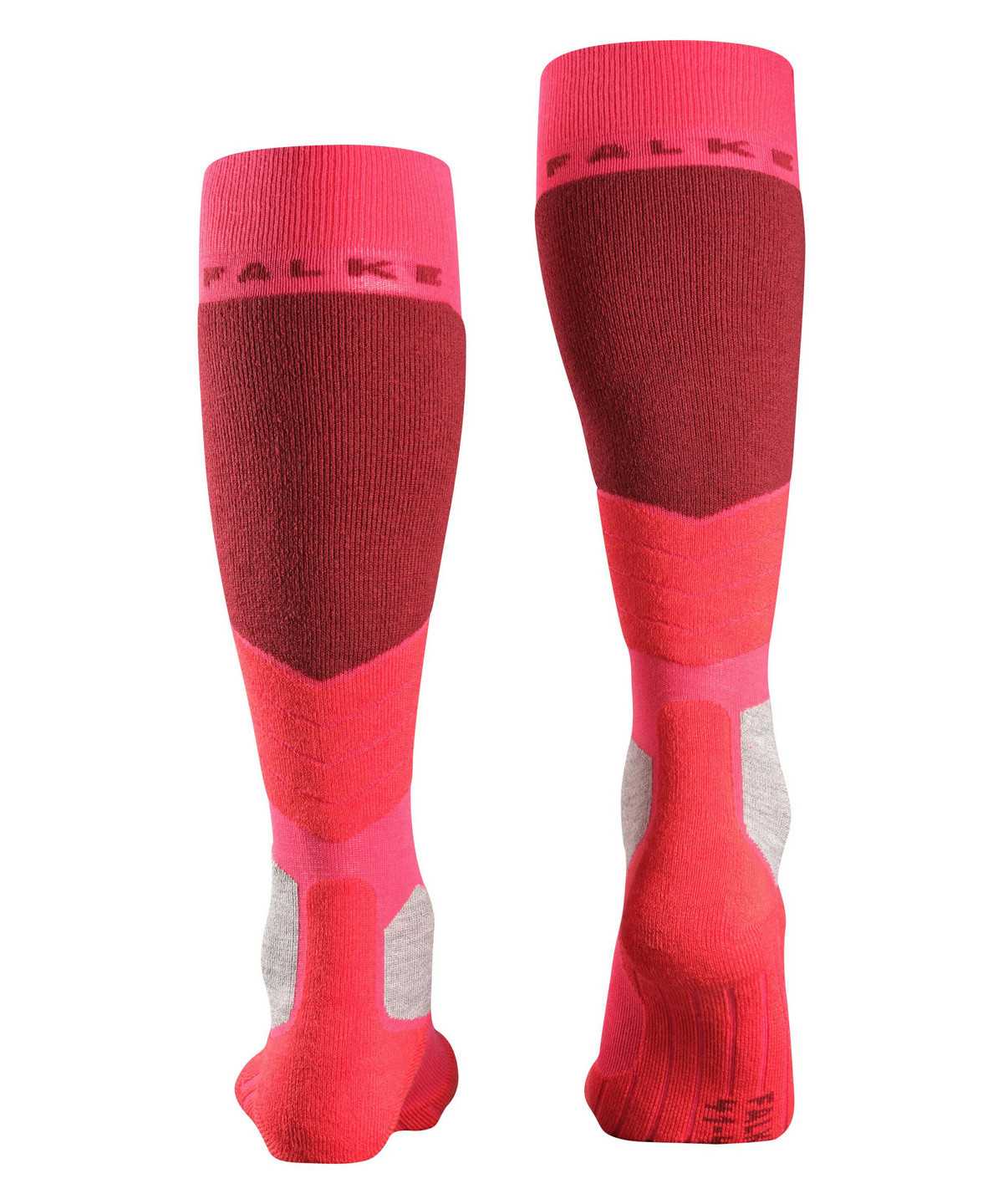 Sports Socks Falke SK2 Intermediate Skiing Knee-high Socks Damskie Czerwone | VYMOCT-958