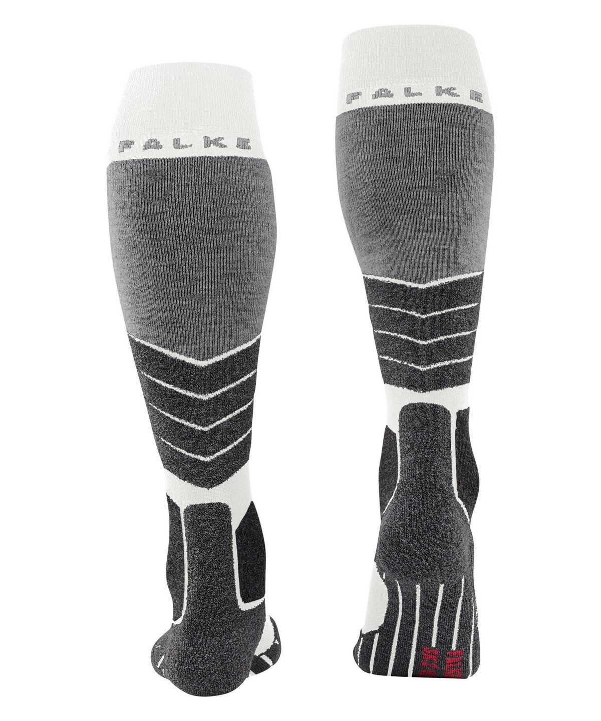 Sports Socks Falke SK2 Intermediate Vegan Skiing Knee-high Socks Damskie Białe | DJRGYM-504