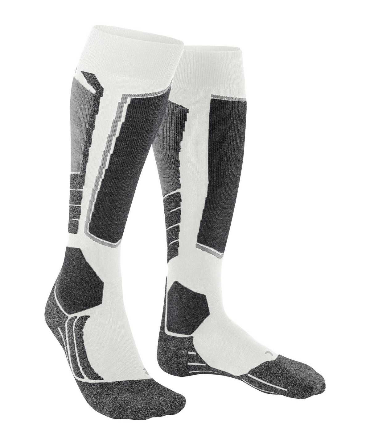 Sports Socks Falke SK2 Intermediate Vegan Skiing Knee-high Socks Damskie Białe | DJRGYM-504