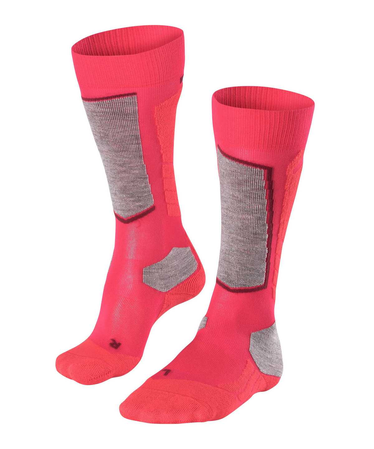 Sports Socks Falke SK2 Intermediate Vegan Skiing Knee-high Socks Damskie Czerwone | JZHQOI-921