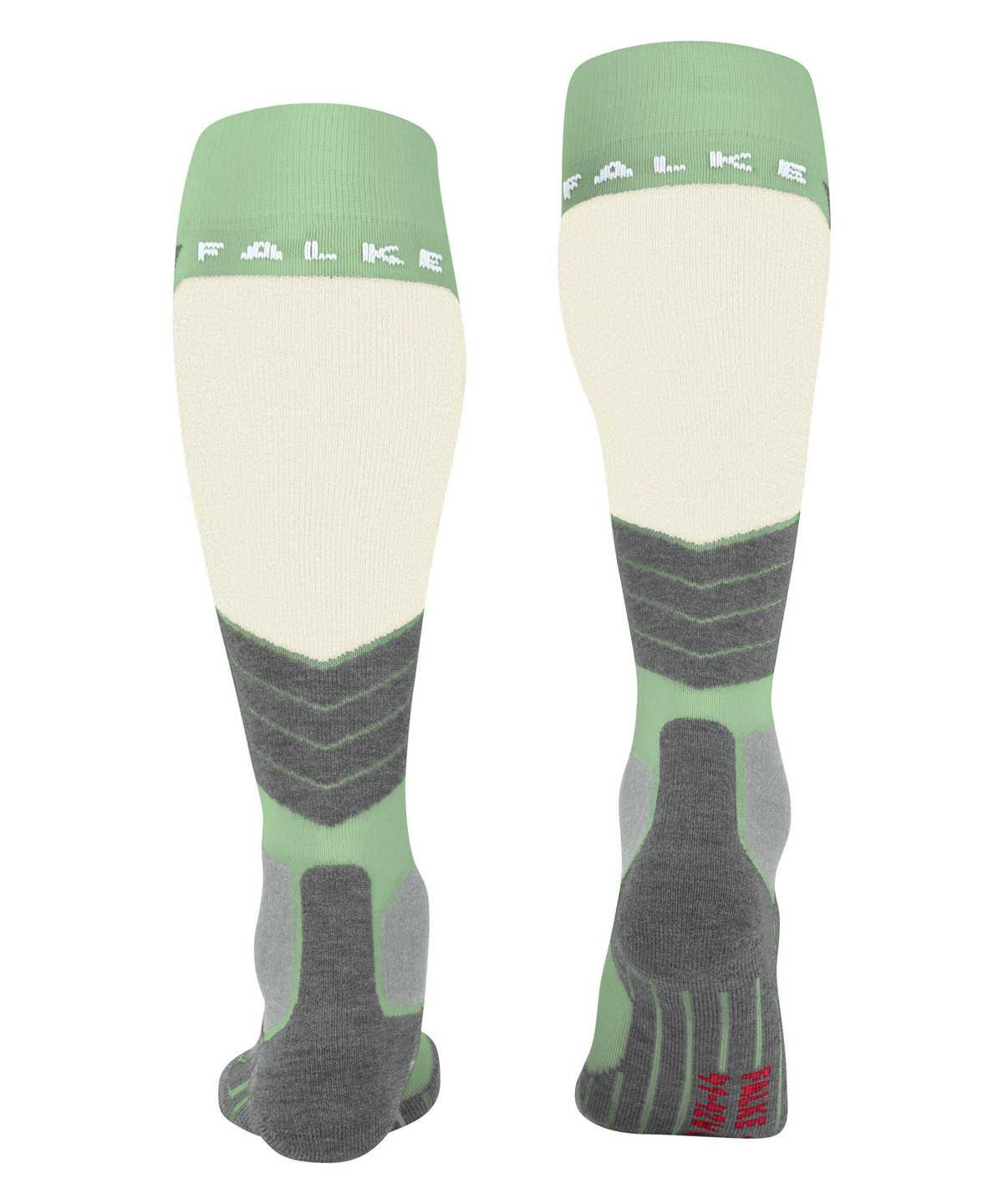 Sports Socks Falke SK2 Intermediate Wool Skiing Knee-high Socks Damskie Zielone | LGBJNK-365