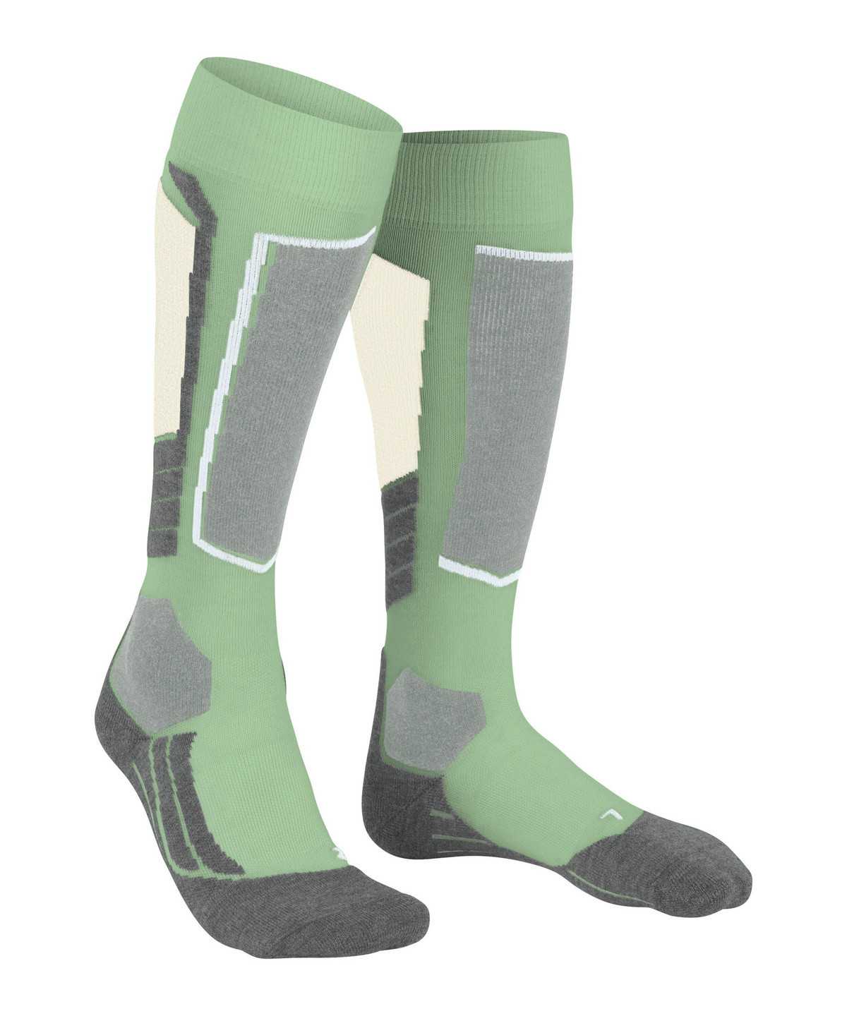 Sports Socks Falke SK2 Intermediate Wool Skiing Knee-high Socks Damskie Zielone | LGBJNK-365