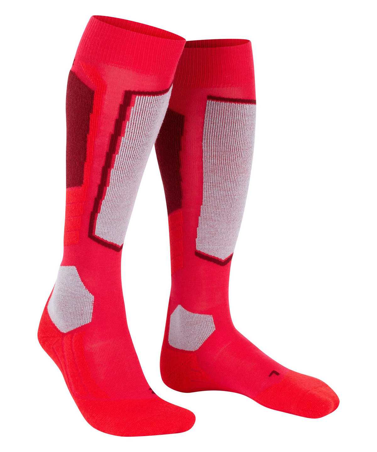 Sports Socks Falke SK2 Intermediate Wool Skiing Knee-high Socks Damskie Czerwone | LJKCGV-138