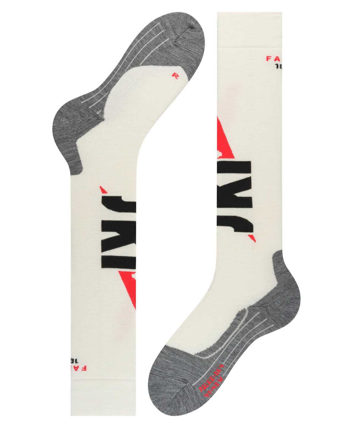 Sports Socks Falke SK4 125 Years Skiing Knee-high Socks Damskie Białe | CAGMFB-506