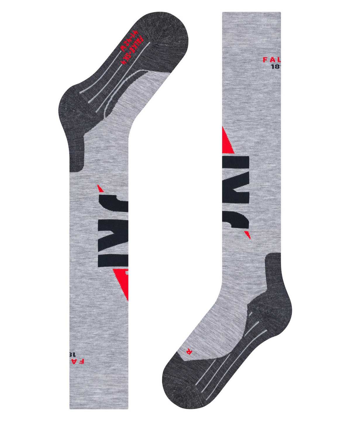 Sports Socks Falke SK4 125 Years Skiing Knee-high Socks Damskie Szare | WRQNIA-379