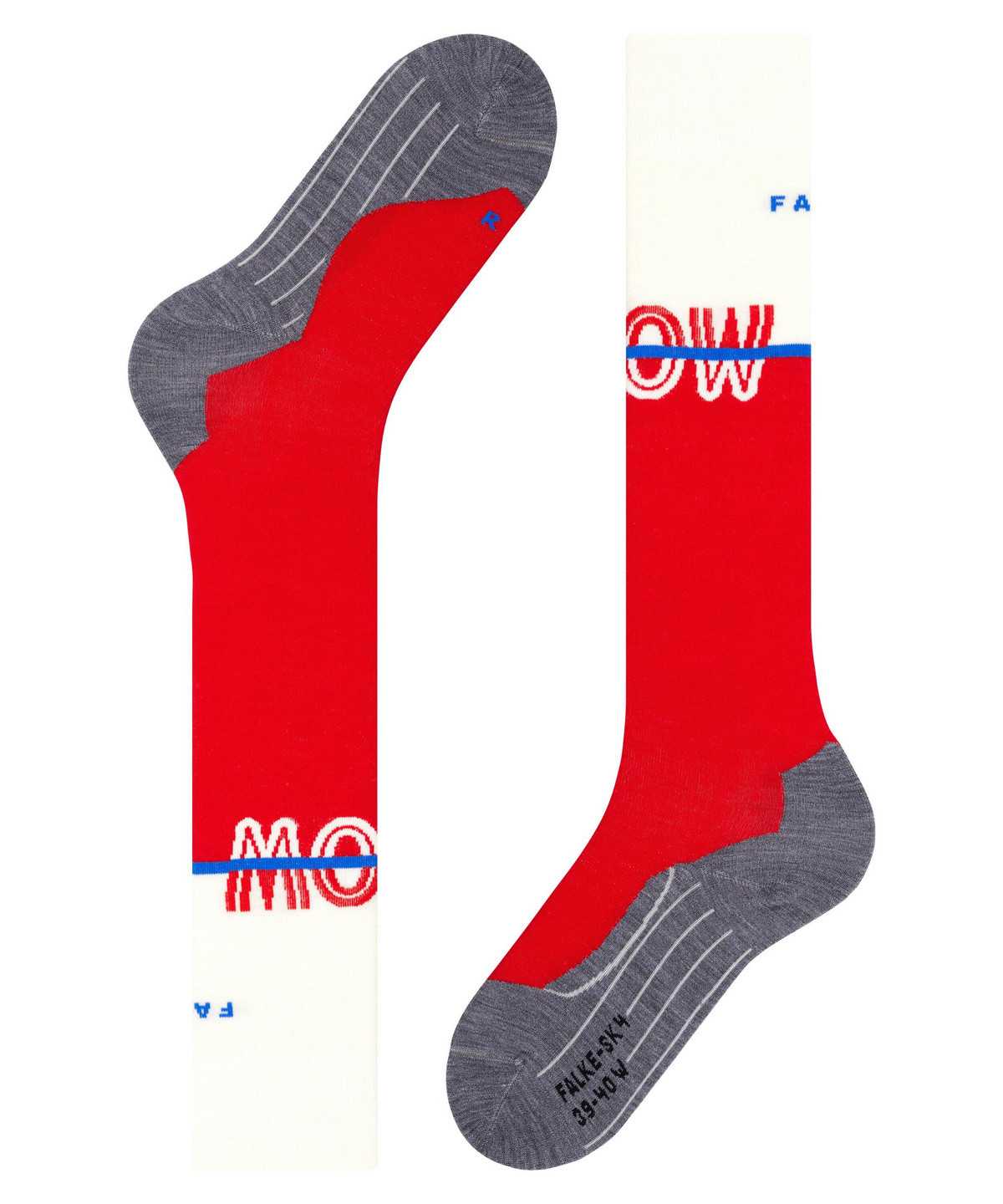 Sports Socks Falke SK4 Advanced Skiing Knee-high Socks Damskie Czerwone | TNIJMZ-061