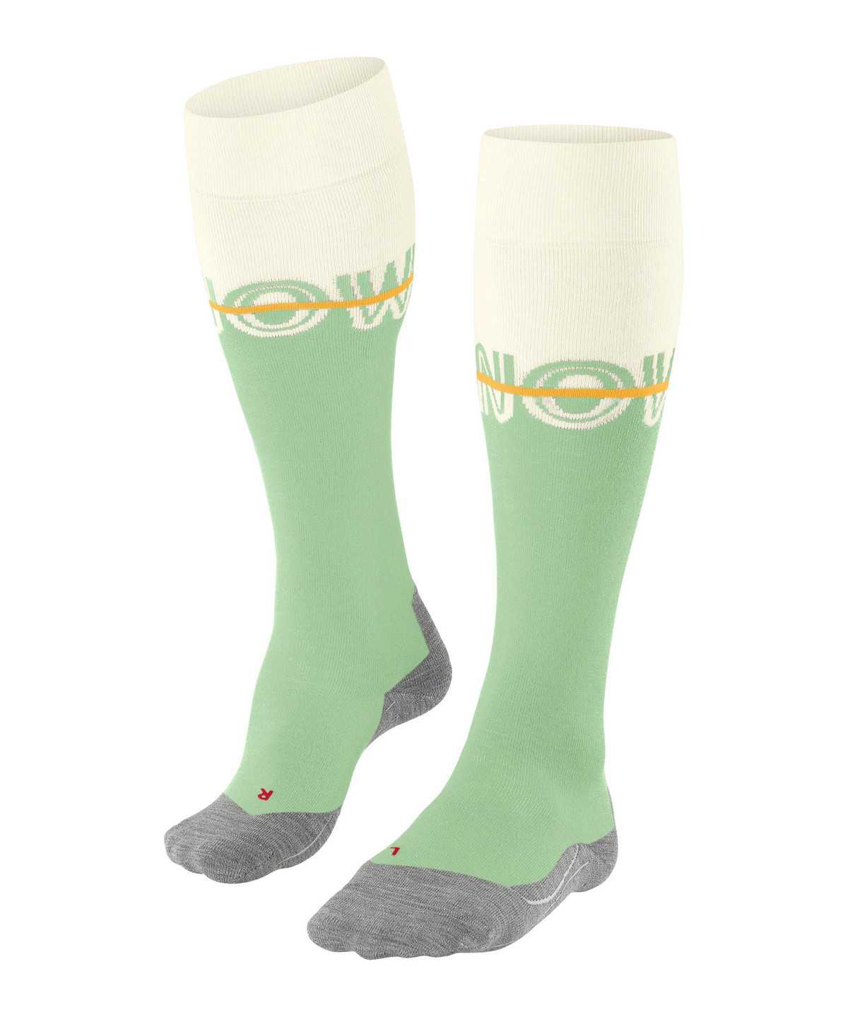 Sports Socks Falke SK4 Advanced Skiing Knee-high Socks Damskie Zielone | MSDBEJ-910