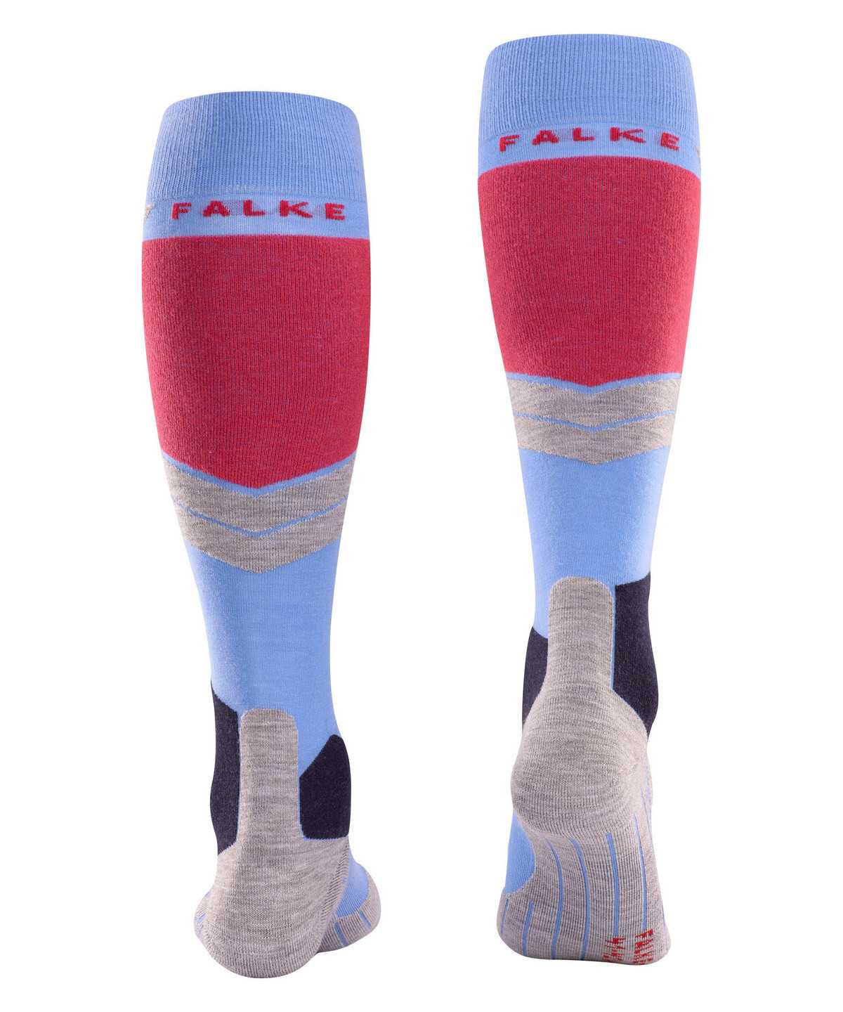 Sports Socks Falke SK4 Advanced Skiing Knee-high Socks Damskie Niebieskie | TPOSEB-465