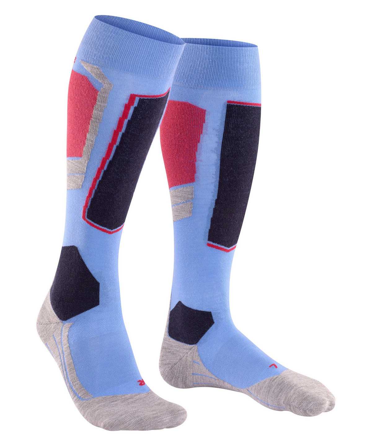 Sports Socks Falke SK4 Advanced Skiing Knee-high Socks Damskie Niebieskie | TPOSEB-465