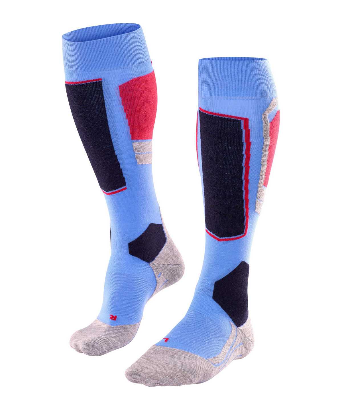 Sports Socks Falke SK4 Advanced Skiing Knee-high Socks Damskie Niebieskie | TPOSEB-465