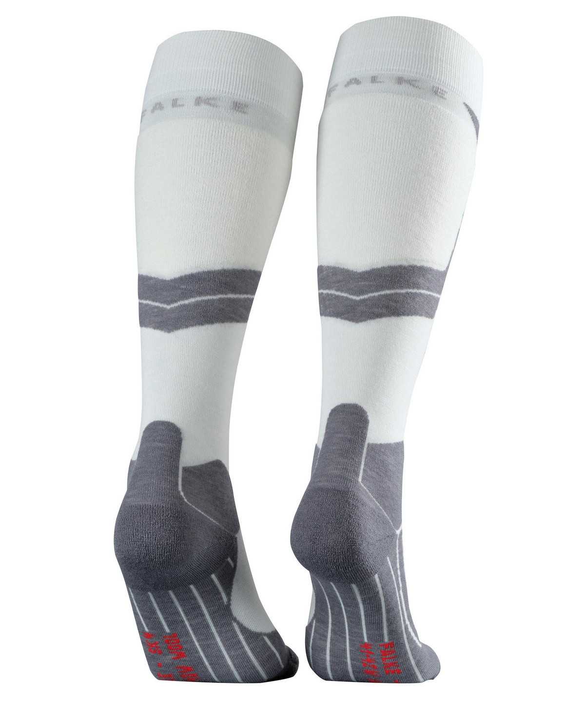 Sports Socks Falke SK4 Wool Skiing Knee-high Socks Damskie Białe | XZJLOM-240