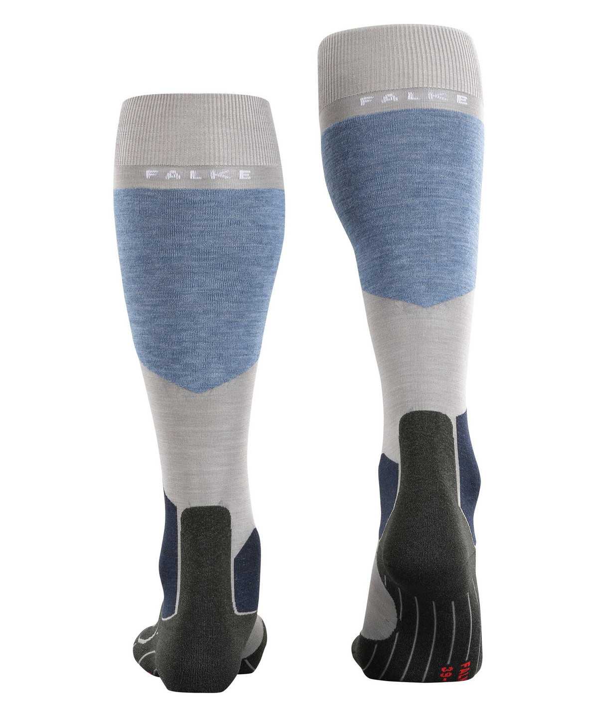 Sports Socks Falke SK6 Pro Skiing Knee-high Socks Damskie Szare | HGRUJX-095