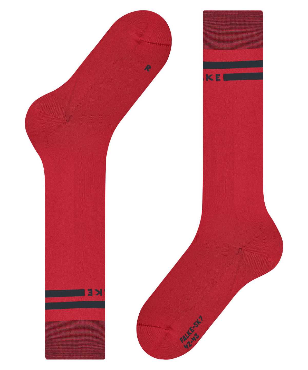 Sports Socks Falke SK7 Race Skiing Knee-high Socks Damskie Czerwone | INFSEY-607