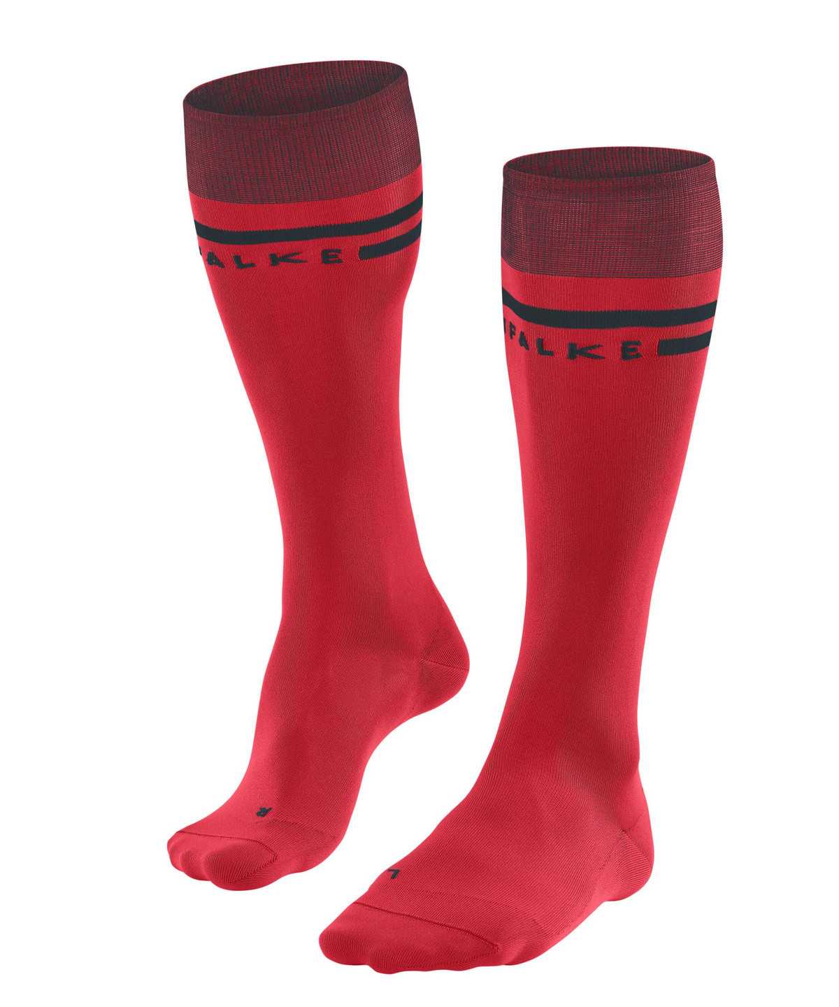 Sports Socks Falke SK7 Race Skiing Knee-high Socks Damskie Czerwone | INFSEY-607