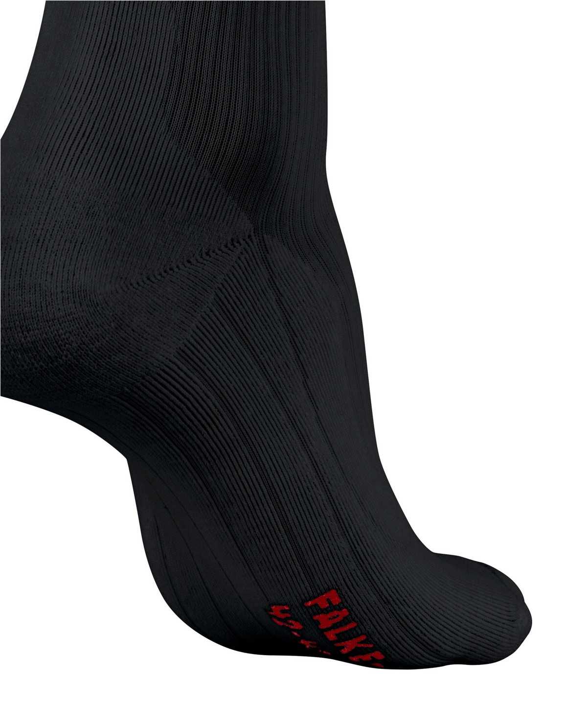 Sports Socks Falke TE4 Classic Tennis Socks Damskie Czarne | MVELOU-186