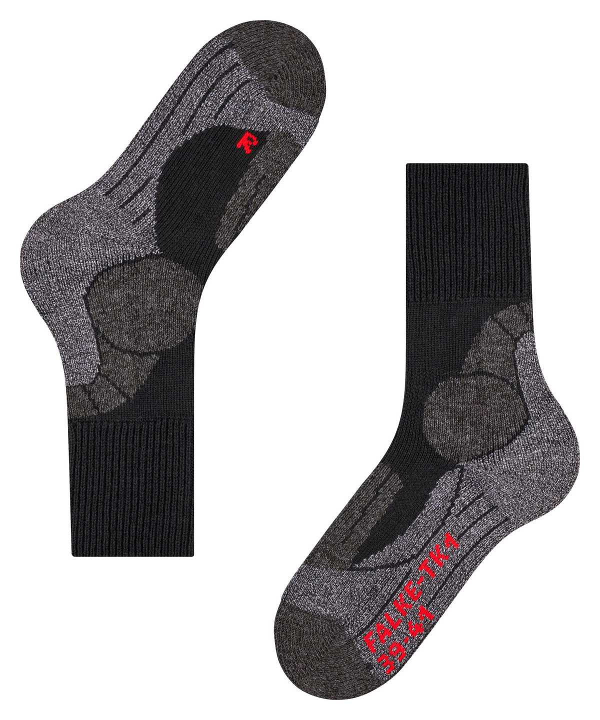 Sports Socks Falke TK1 Adventure Trekking Socks Damskie Czarne | JQIDKP-702