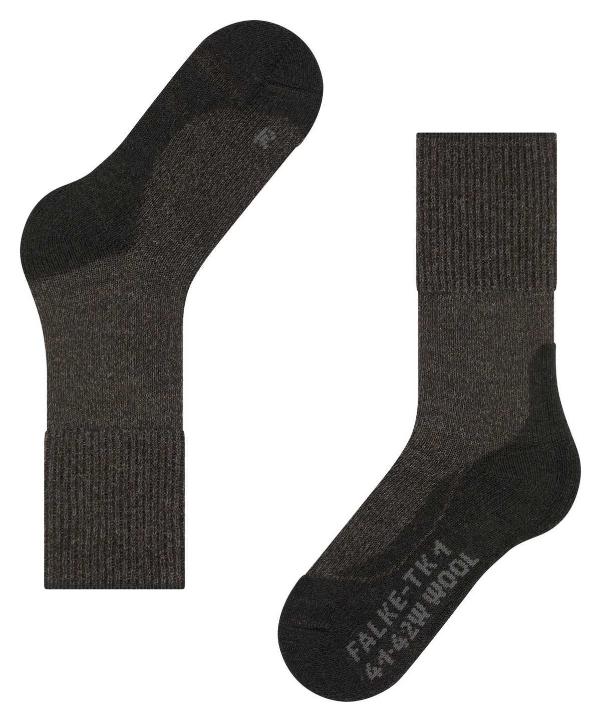 Sports Socks Falke TK1 Adventure Wool Trekking Socks Damskie Szare | KQSHFU-591