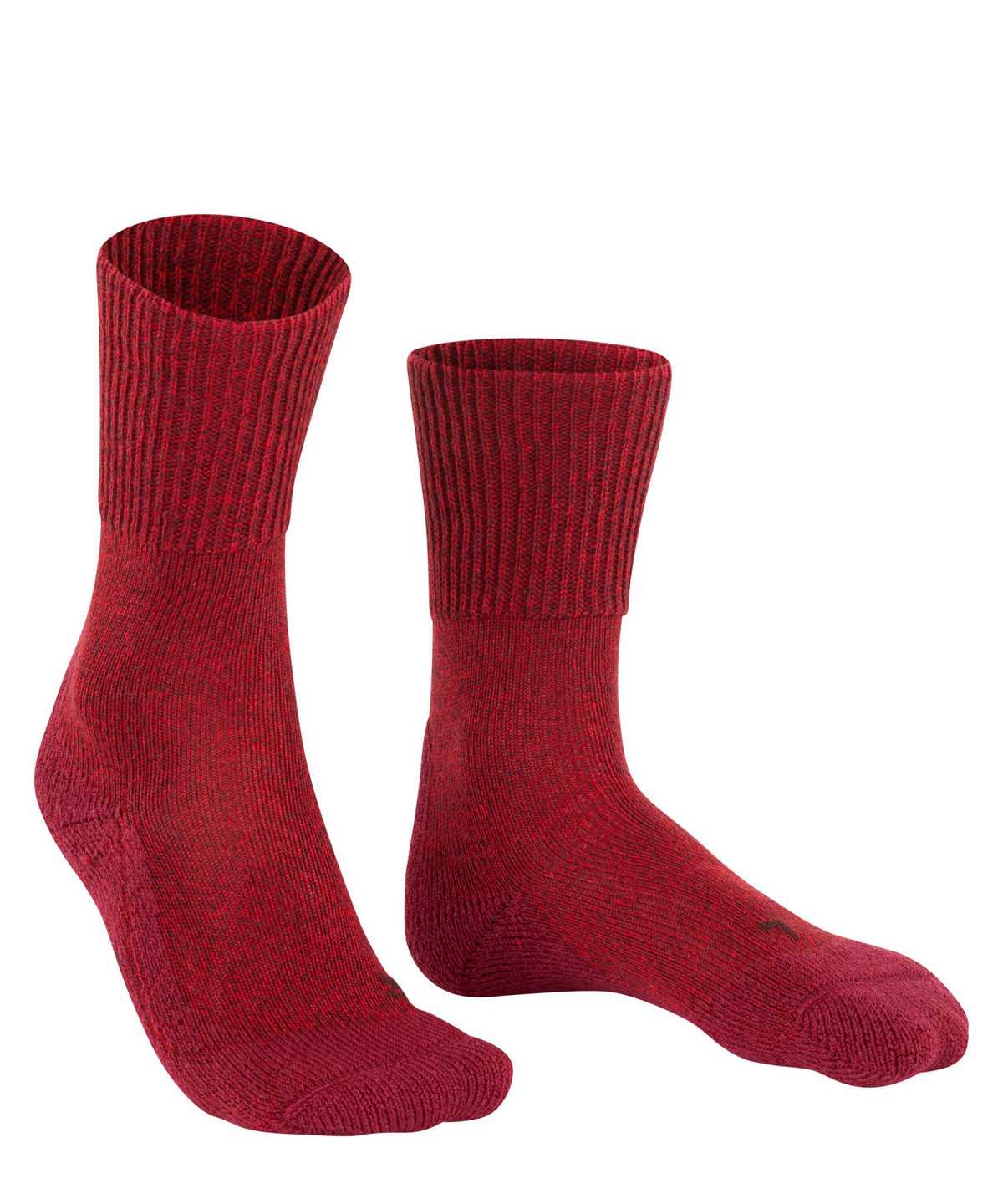 Sports Socks Falke TK1 Adventure Wool Trekking Socks Damskie Czerwone | IRXNZU-380