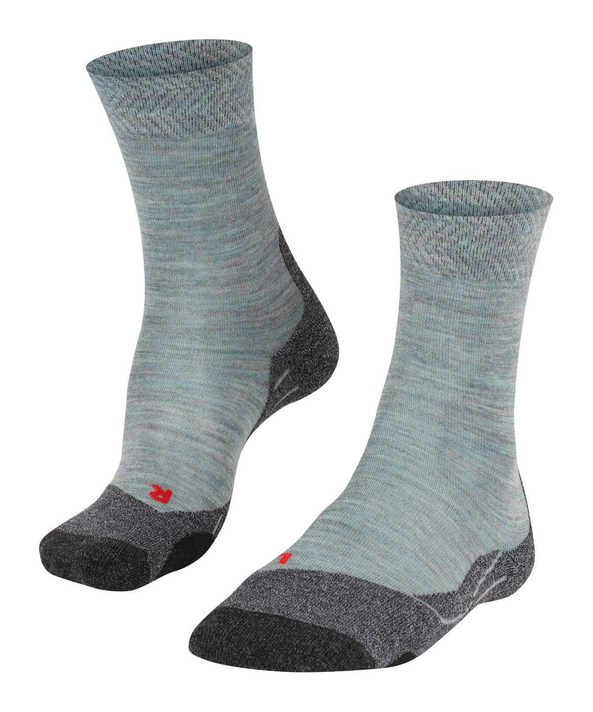 Sports Socks Falke TK2 Explore Melange Trekking Socks Damskie Niebieskie | QJISNC-128