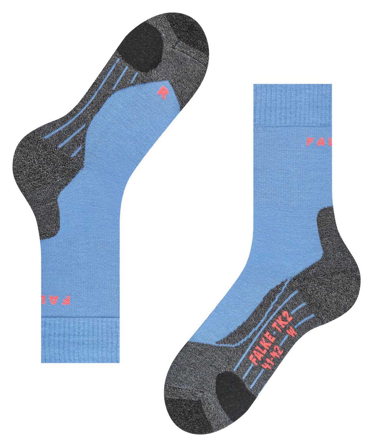 Sports Socks Falke TK2 Explore Trekking Socks Damskie Niebieskie | QUZBMY-879