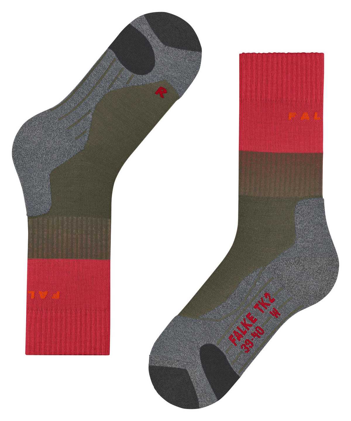 Sports Socks Falke TK2 Explore Trekking Socks Damskie Zielone | NBPOJF-941