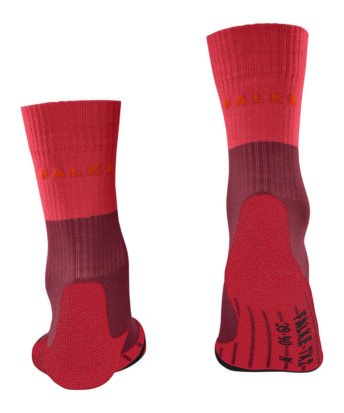 Sports Socks Falke TK2 Explore Trekking Socks Damskie Czerwone | EILVSF-782