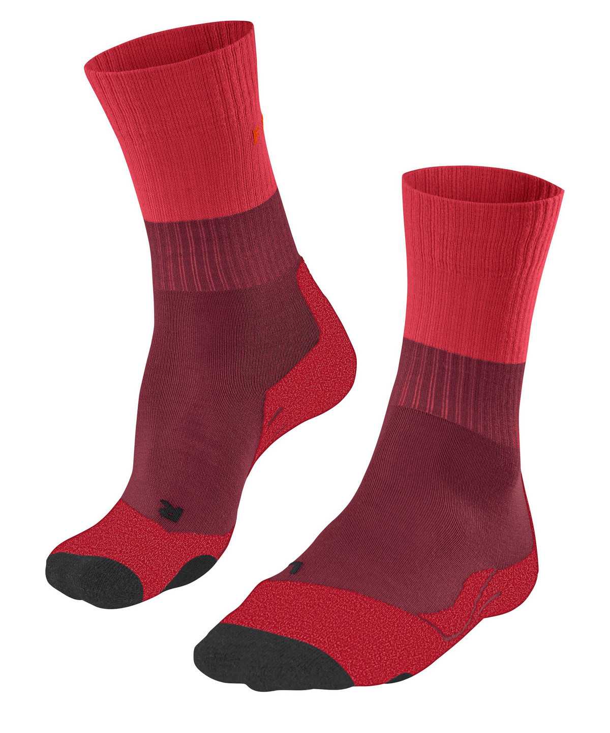 Sports Socks Falke TK2 Explore Trekking Socks Damskie Czerwone | EILVSF-782