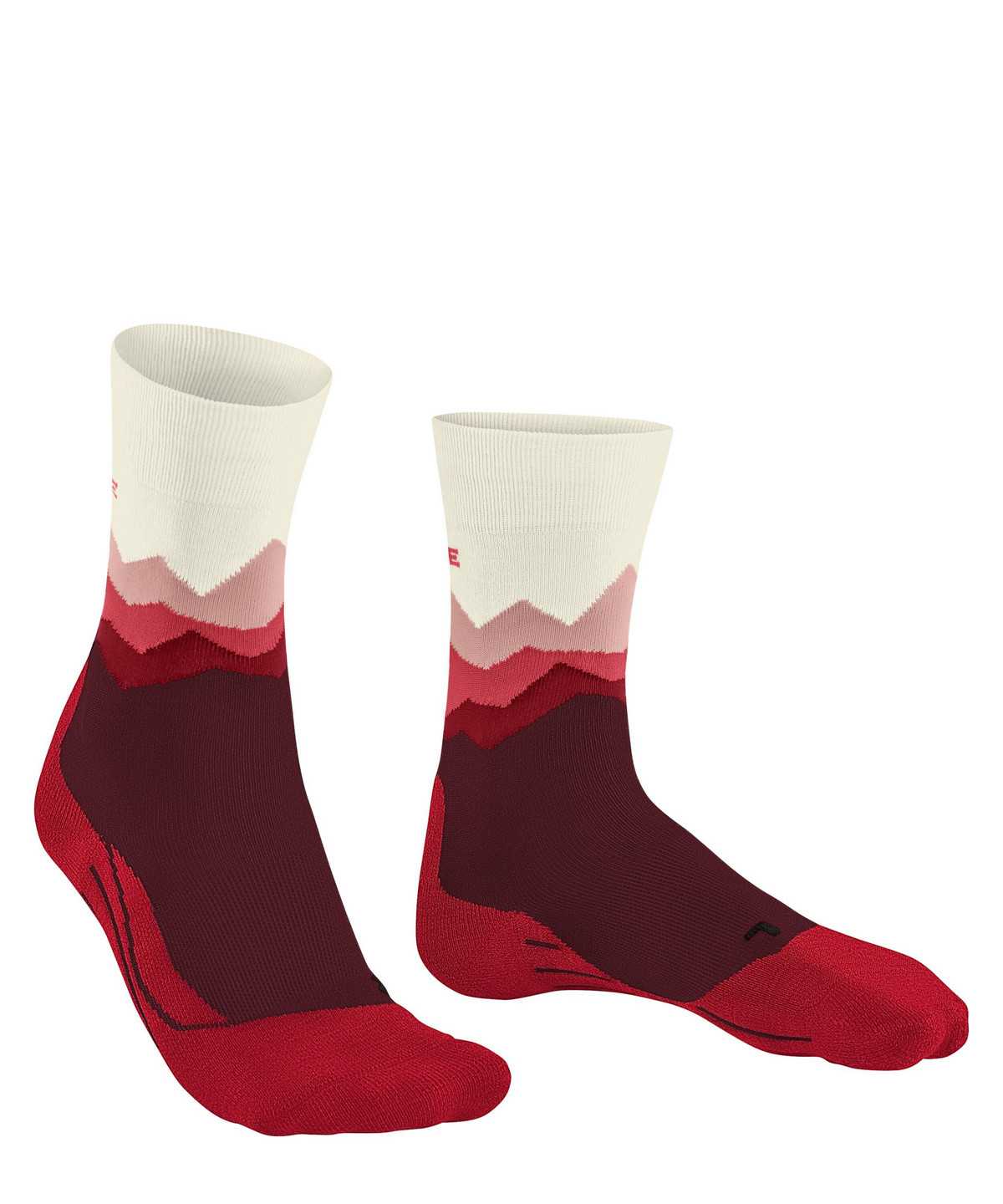 Sports Socks Falke TK2 Explore Trekking Socks Damskie Czerwone | ACPXJD-739