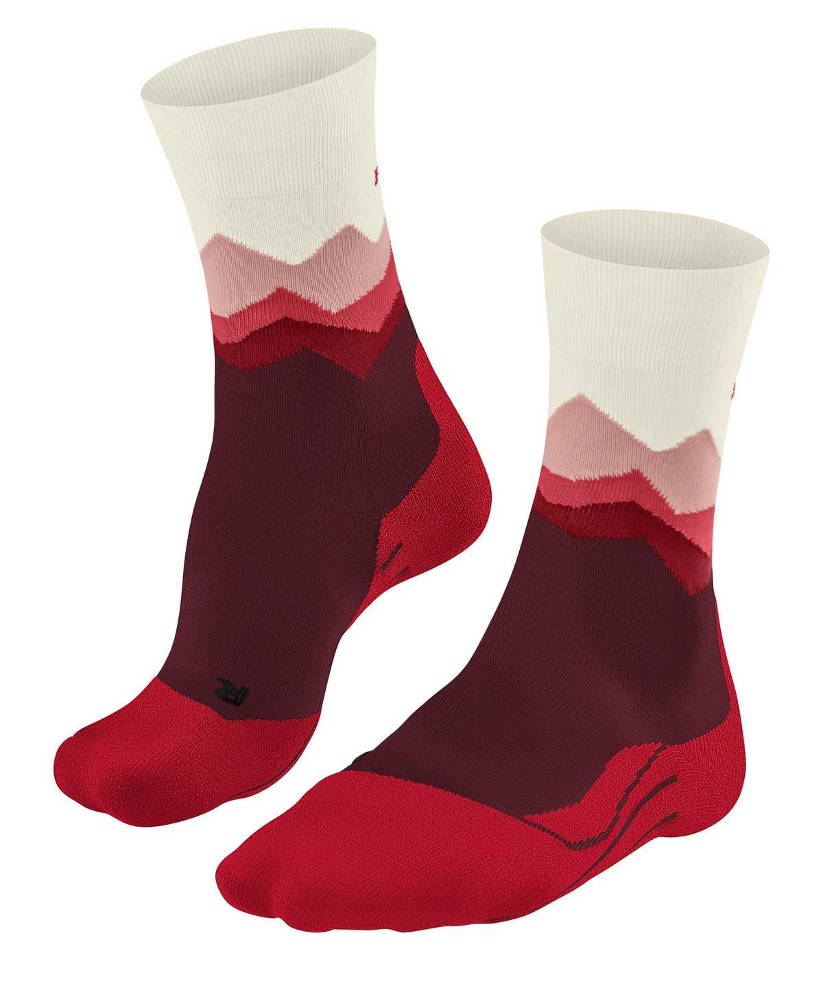 Sports Socks Falke TK2 Explore Trekking Socks Damskie Czerwone | ACPXJD-739