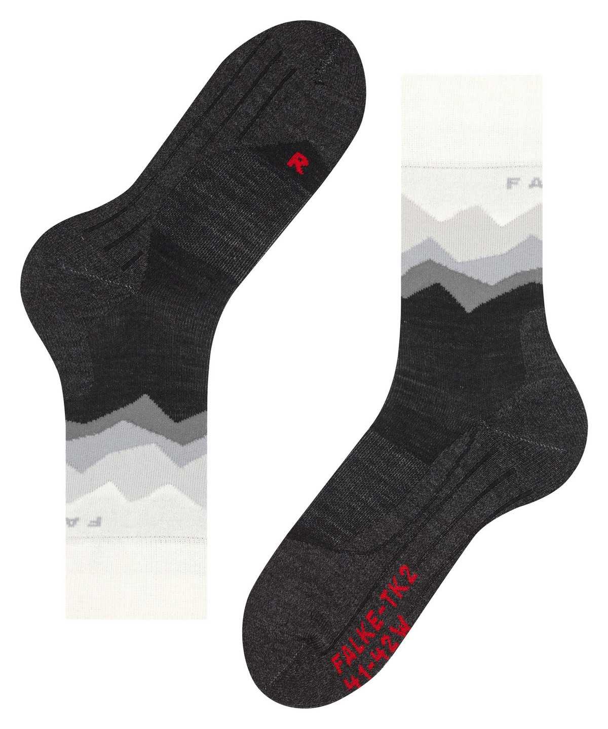 Sports Socks Falke TK2 Explore Trekking Socks Damskie Czarne | ULBORE-425