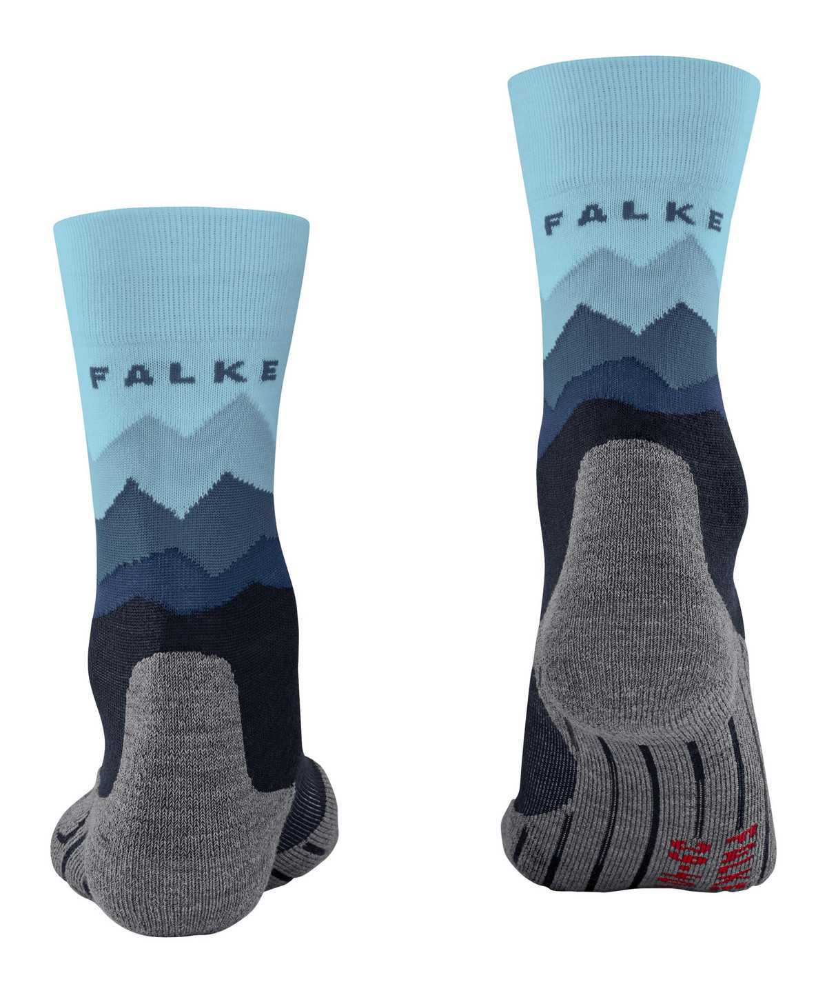 Sports Socks Falke TK2 Explore Trekking Socks Damskie Niebieskie | NIWCVR-428