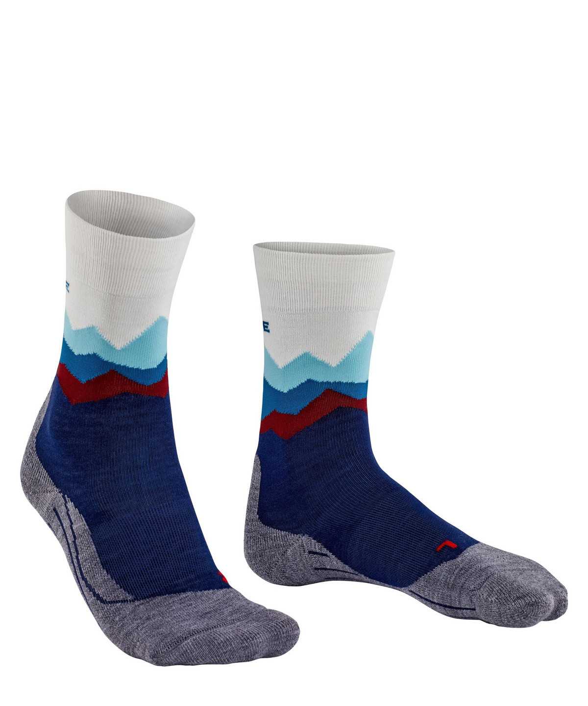 Sports Socks Falke TK2 Explore Trekking Socks Damskie Niebieskie | ENPWTK-387