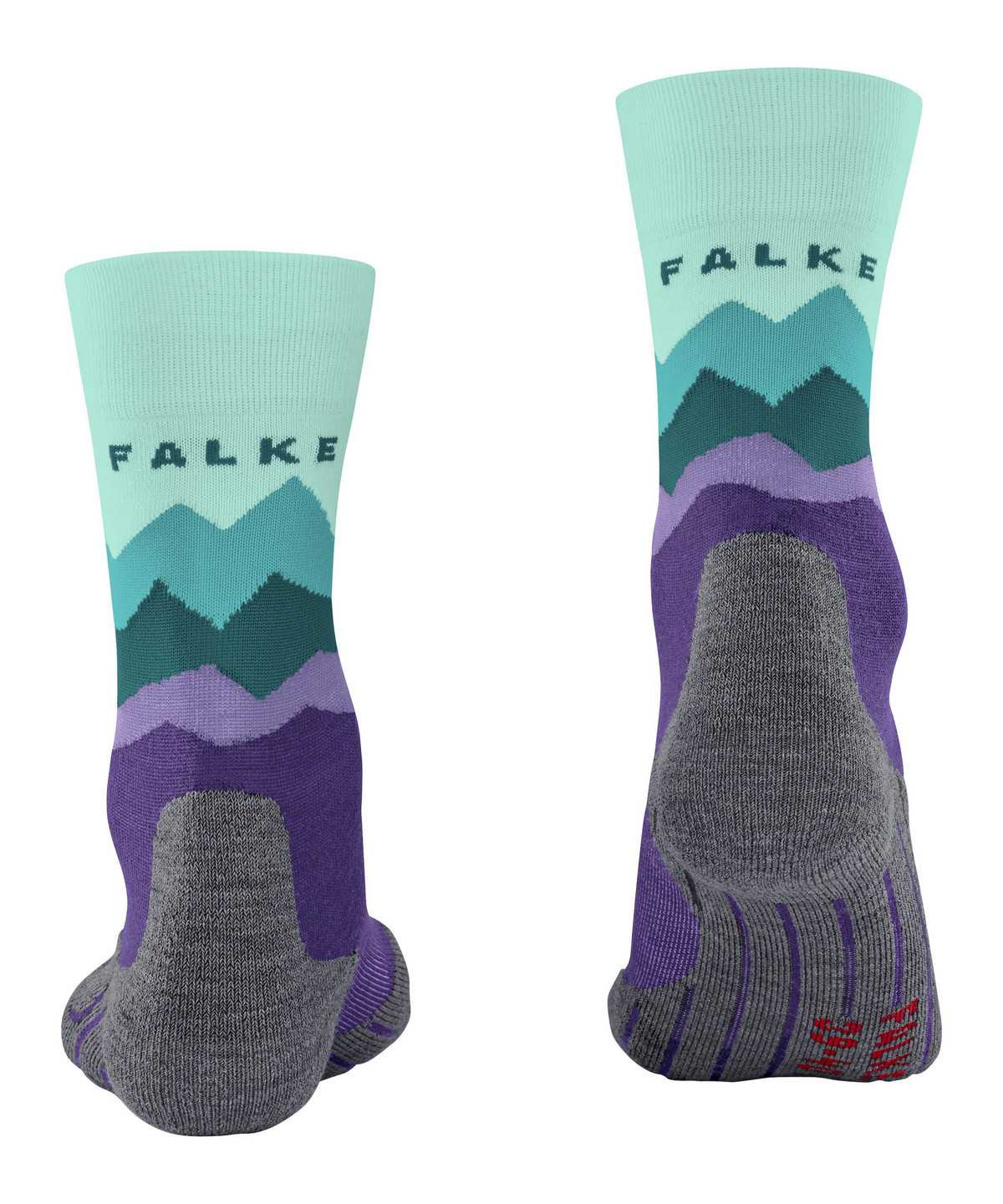 Sports Socks Falke TK2 Explore Trekking Socks Damskie Fioletowe | ZPRQAL-901