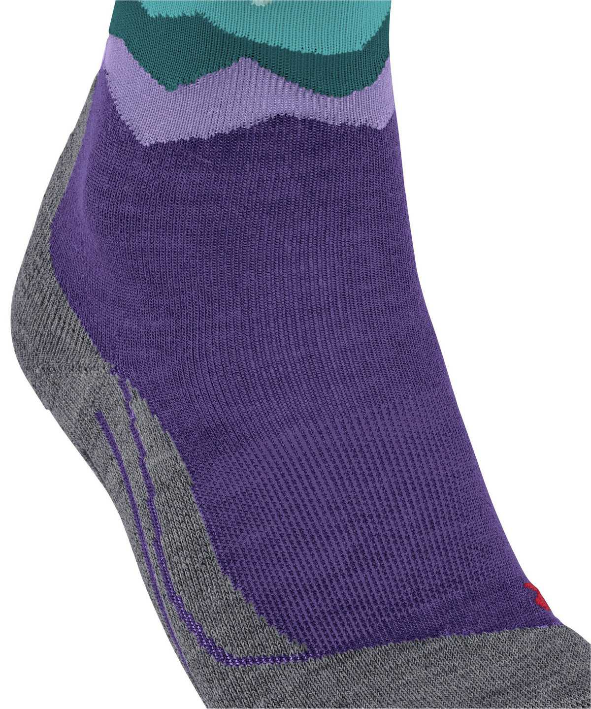 Sports Socks Falke TK2 Explore Trekking Socks Damskie Fioletowe | ZPRQAL-901