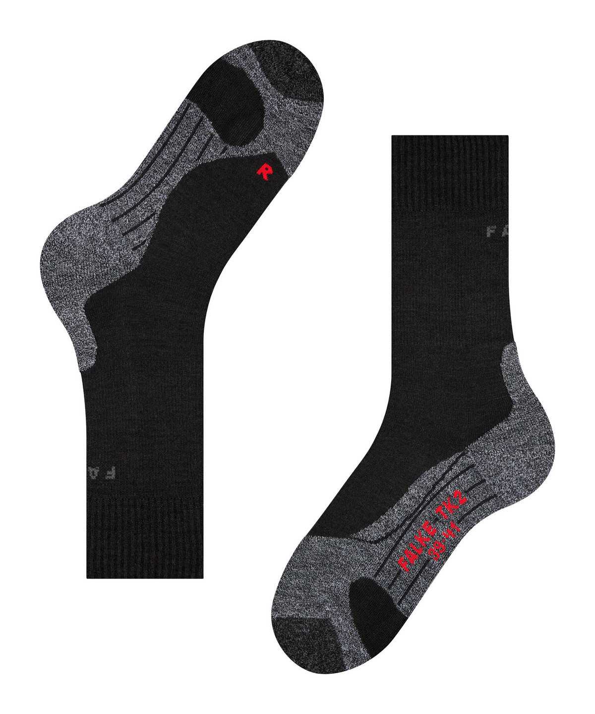 Sports Socks Falke TK2 Explore Trekking Socks Damskie Czarne | JPFEMY-743