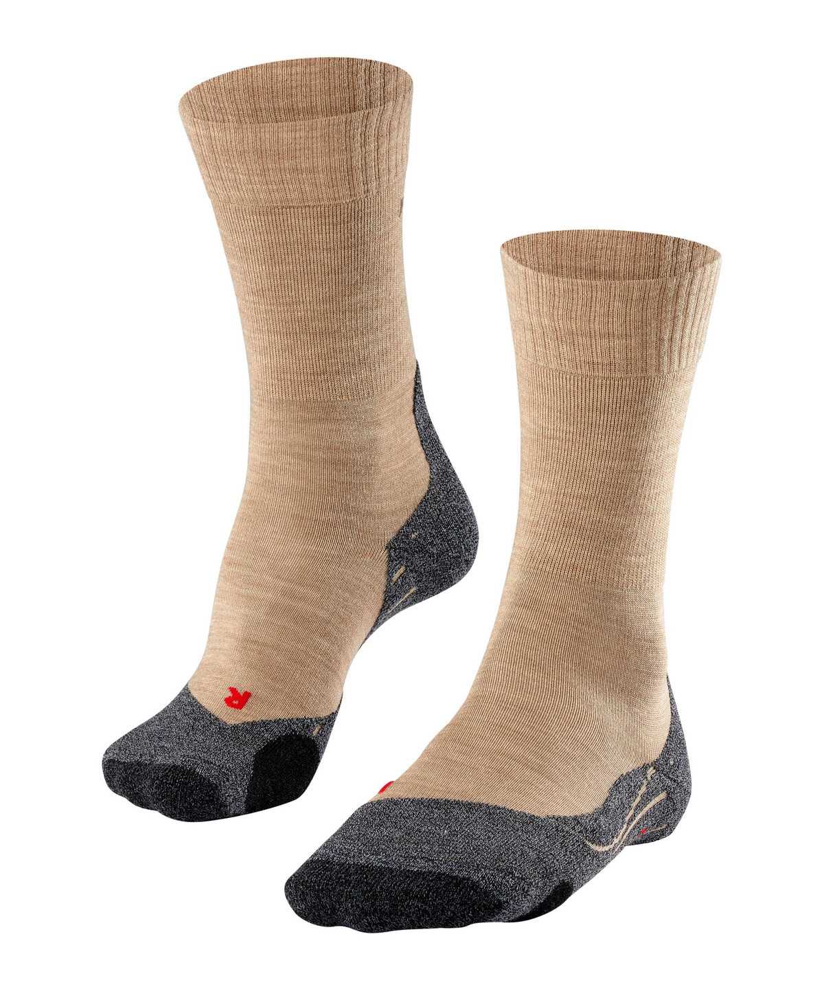 Sports Socks Falke TK2 Explore Trekking Socks Damskie Beżowe | ZHEMKW-084