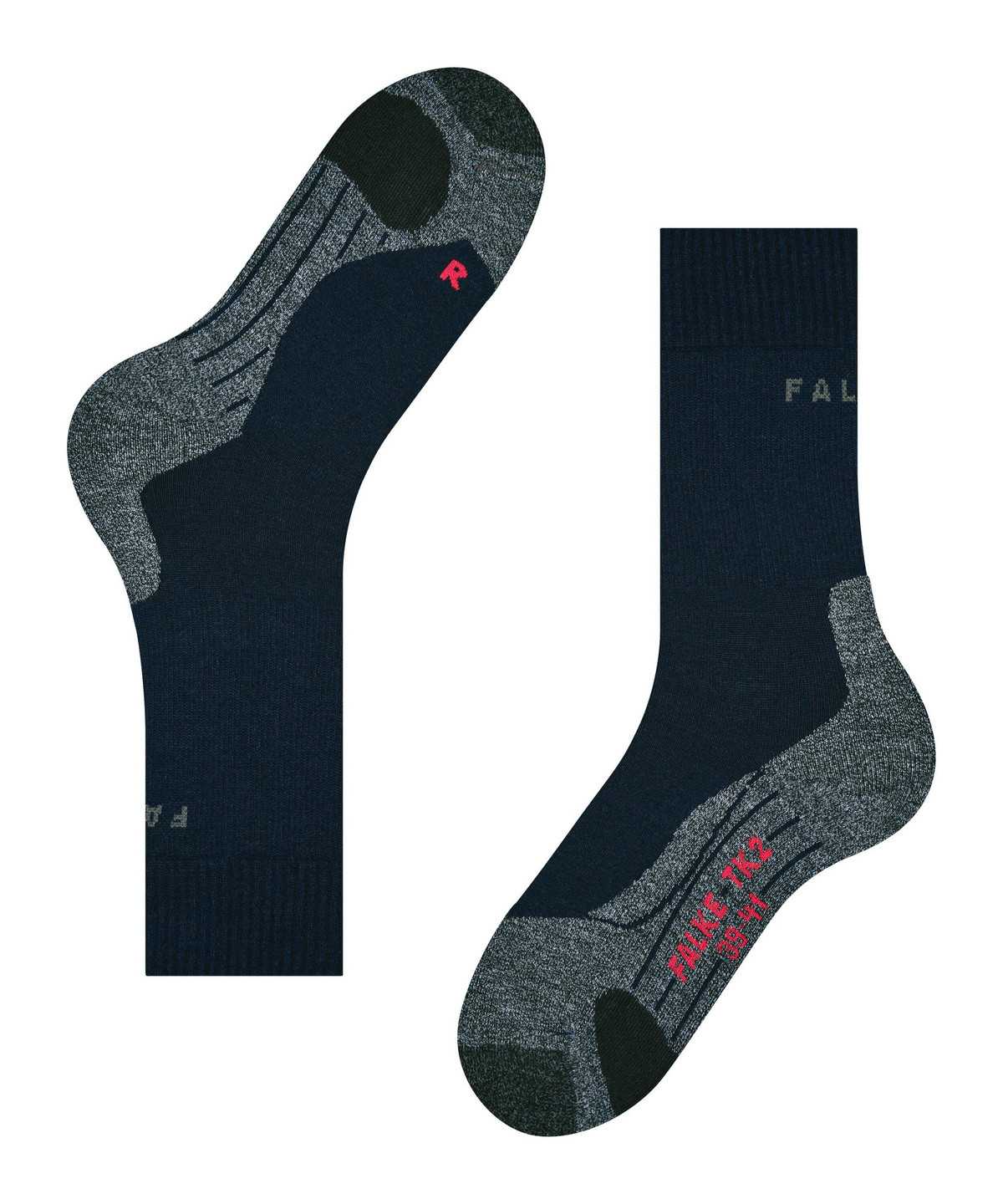 Sports Socks Falke TK2 Explore Trekking Socks Damskie Niebieskie | KWVTLA-162