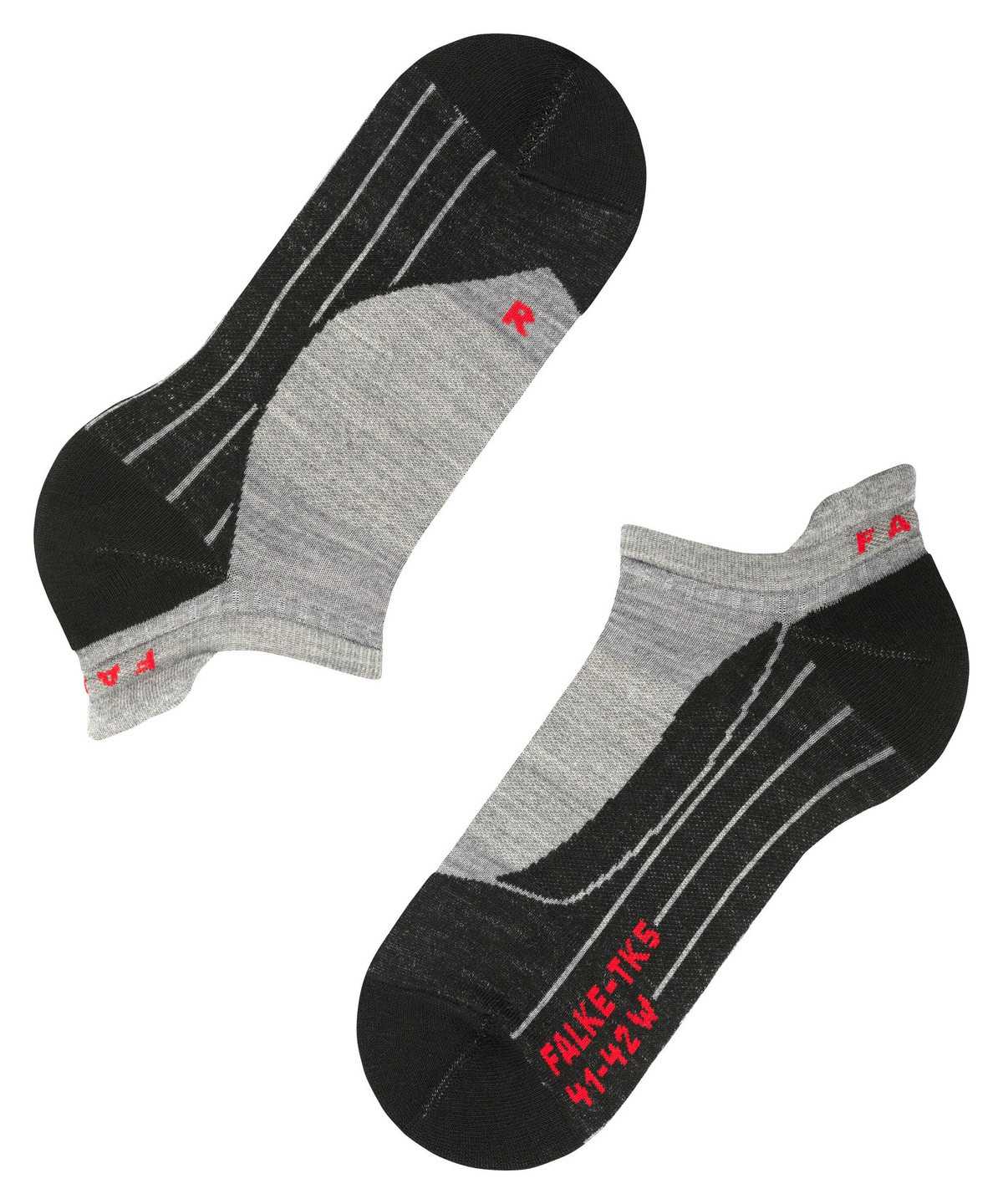 Sports Socks Falke TK5 Wander Invisible Trekking Invisibles Damskie Szare | QNAVLP-502